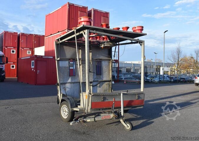 لوحة حواجز Trebbiner Trebbiner Absperrtafel