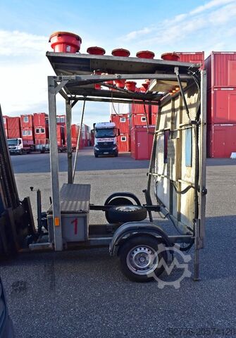 لوحة حواجز Trebbiner  Trebbiner Absperrtafel