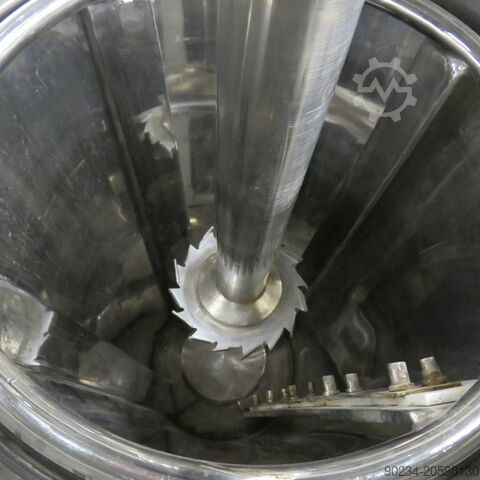 15 kW Netzsch Model PMD Pharma 50 Stainless Steel Pre-Mix Disperser NETZSCH PMD Pharma 50