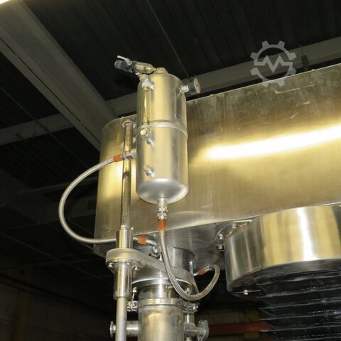 15 kW Netzsch Model PMD Pharma 50 Stainless Steel Pre-Mix Disperser NETZSCH PMD Pharma 50