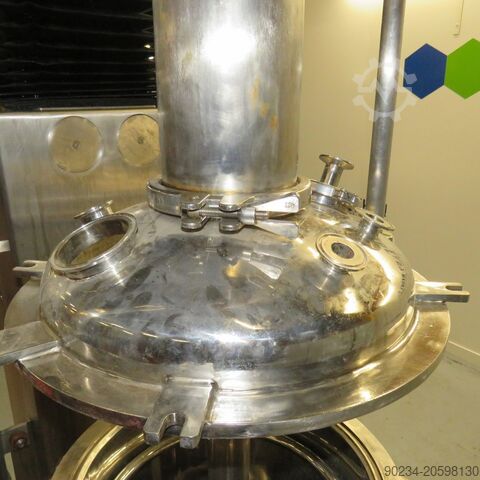 15 kW Netzsch Model PMD Pharma 50 Stainless Steel Pre-Mix Disperser NETZSCH PMD Pharma 50