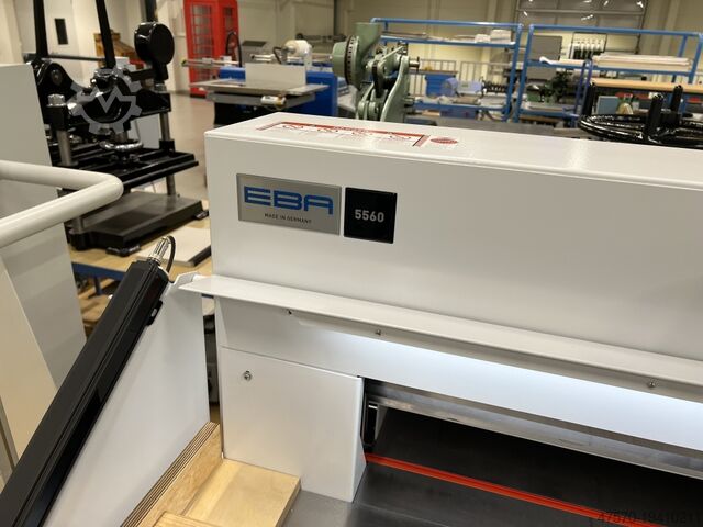 Paper cutting machine Hydraulic guillotine EBA 5560