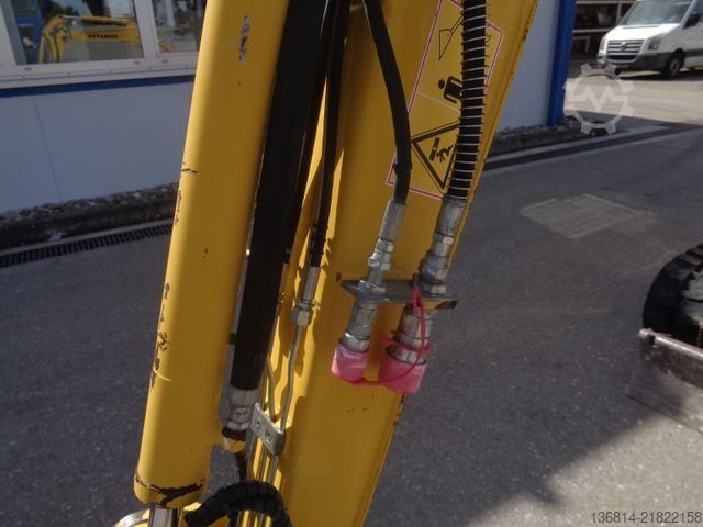 Minigraver KOMATSU PC16R Powertilt + GL