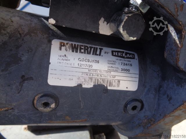 Minigraver KOMATSU PC16R Powertilt + GL