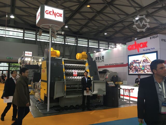 Trituradora de tubos y perfiles de cuatro ejes Genox J1200