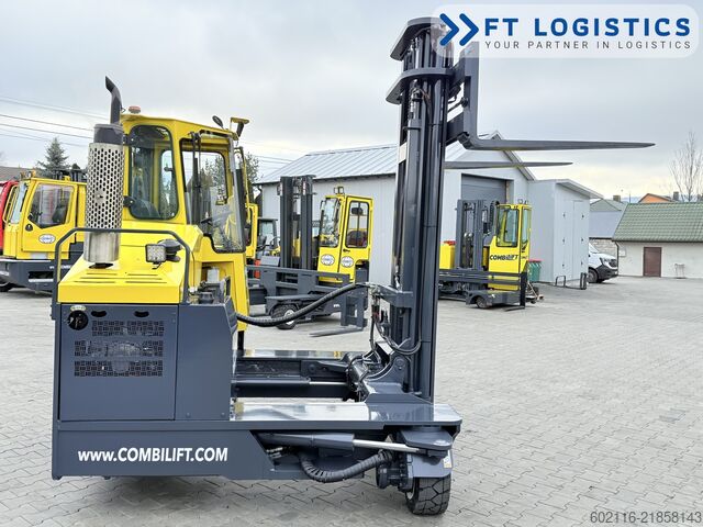 čtyřcestný vysokozdvižný vozík Combilift C4000 GAS DUPLEX 4600 FORK POSITIONER