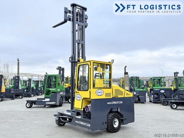 čtyřcestný vysokozdvižný vozík Combilift C4000 GAS DUPLEX 4600 FORK POSITIONER