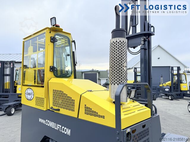 čtyřcestný vysokozdvižný vozík Combilift C4000 GAS DUPLEX 4600 FORK POSITIONER