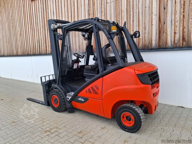 Forklift Linde H35 Diesel Triplex Zinkenverstellgerät