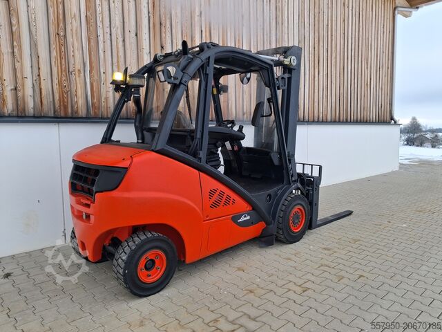 Forklift Linde H35 Diesel Triplex Zinkenverstellgerät