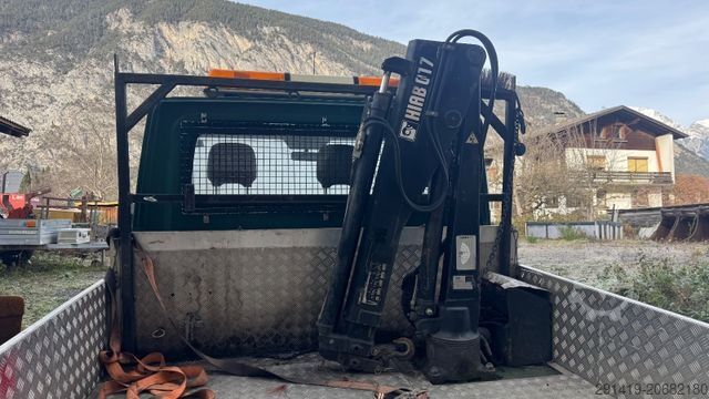 Pick-up panelvan MERCEDES-BENZ Sprinter Pritsche 313 CDI mit Kran BJ 2003