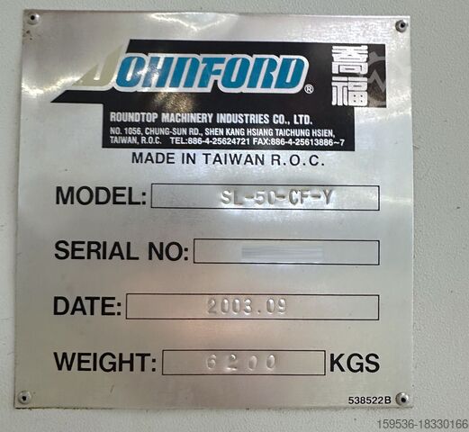 CNC Drehmaschine JOHNFORD SL-50-CF-Y