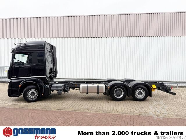 Șasiu de camion Mercedes-Benz Arocs 2553 L 6x2, Retarder, Lenk-/Liftachse,