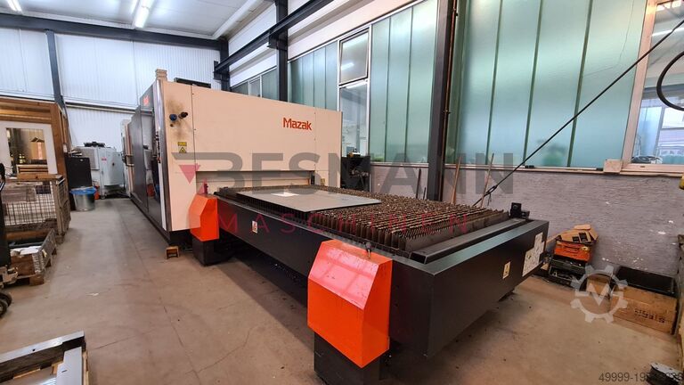 Máquina de corte por láser Mazak Optiplex Nexus 3015 Fiber 4KW