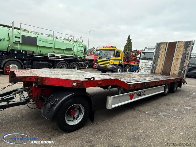 Low loader DAMM SL 28M Bladgeveerd, Laadramp