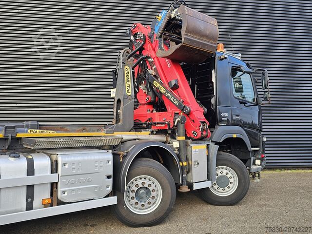 System för krokarm Volvo FM 460 8x6 / PALFINGER EPSILON / HOOKLIFT