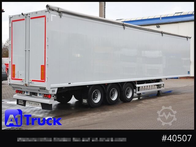 Semirimorchio con pianale mobile KNAPEN K100, Liftachse, Funk ca. 90m³