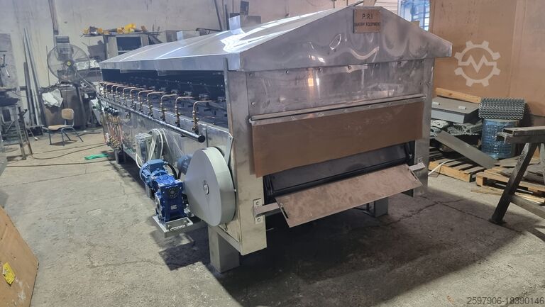 Forno de túnel para pães achatados PRI bakery equipment PRI7