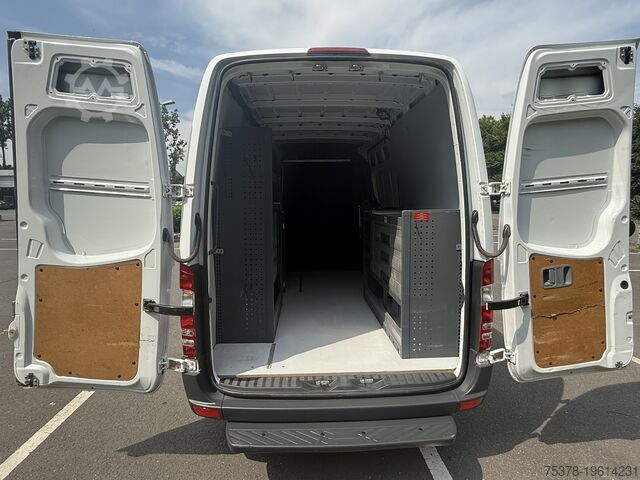Furgone a cassetta Mercedes-Benz Sprinter 313CDI Kasten L2H2 Einbau+1.Han