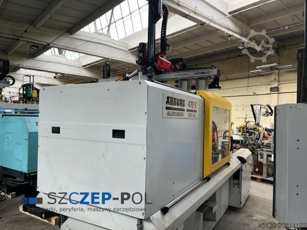 Stroj za injekcijsko prešanje Arburg 470S 1300-350