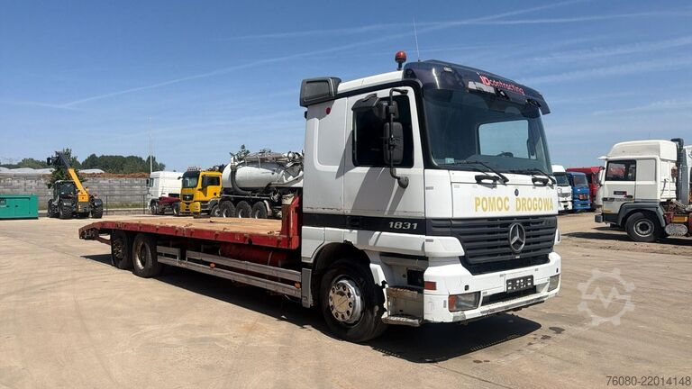 プラットフォームトレーラー Mercedes-Benz ACTROS 2531 (EPS / 6X2 / 8 ROUES / 3 PEDALES / ...
