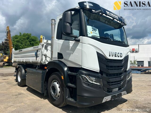 саміоскид Iveco S-Way 400/Meiler/CNG/Erdgas/Blatt-Luft