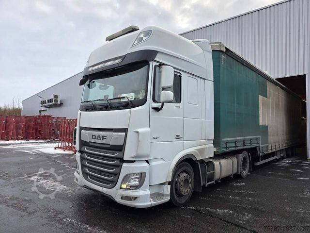 Standardni tegljač DAF XF 480 SSC, Standklima, 2 Tanks, ZF Intarder