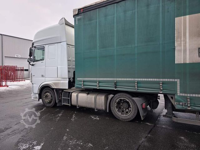 Standardni tegljač DAF XF 480 SSC, Standklima, 2 Tanks, ZF Intarder