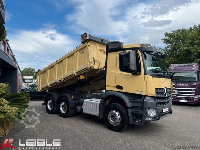 ত্রি-দিক ডাম্প ট্রাক MERCEDES-BENZ Arocs 2645*6x4*Meiller*Bordmatik*AP-Achsen*Alcoa