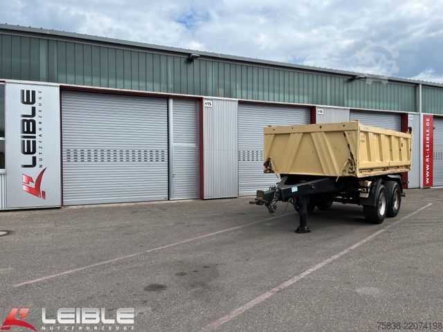 Three-way tipper trailer MEILLER MZDA 18/21 Tandem Kipper 11m³*BPW ECO PlusAchsen