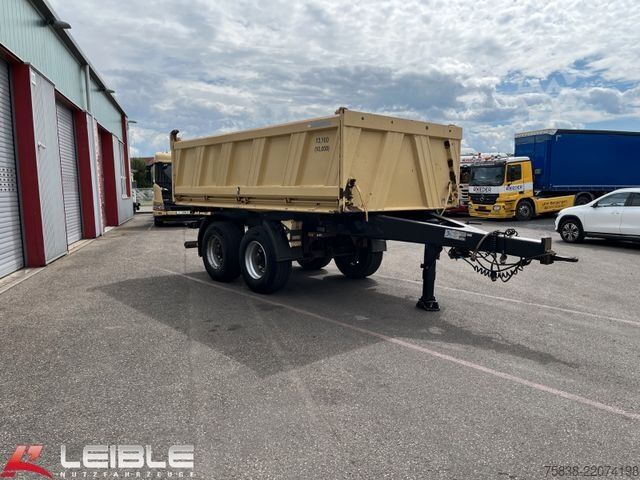 Three-way tipper trailer MEILLER MZDA 18/21 Tandem Kipper 11m³*BPW ECO PlusAchsen