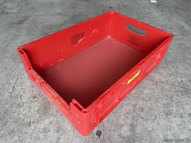 Üst üste konulabilir plastik kasa Bito Sichtlagerkiste Abmessungen außen: 600 x 400 x 170 mm