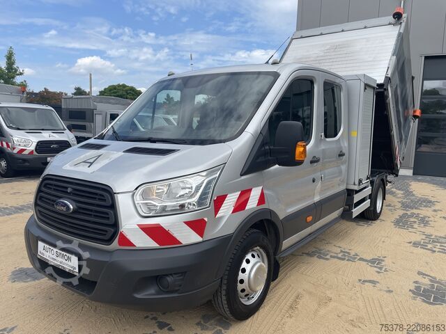 Truk jungkit Ford Transit Kipper aus 1.Hand+Klima+AHK+EU5