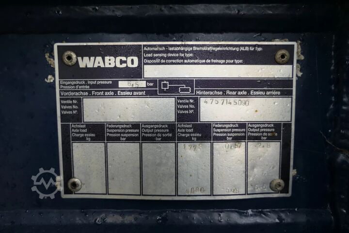 Benne Stas SA339K | Tipper/Kipper | BPW Axles | 2001 | Dru...