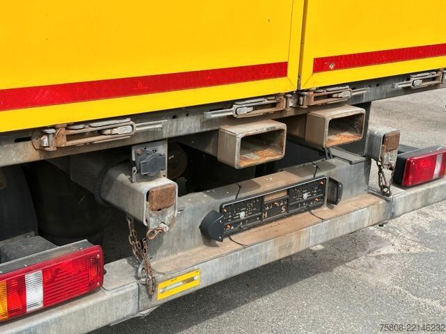 Camión plataforma con toldo MERCEDES-BENZ Actros 2545 Pritche 7,29m Hubdach Stapler