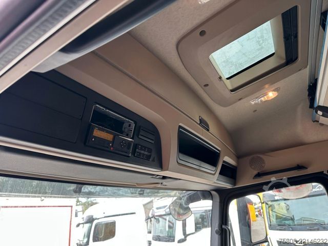 Camión plataforma con toldo MERCEDES-BENZ Actros 2545 Pritche 7,29m Hubdach Stapler