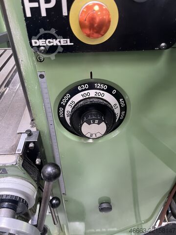 Fraiseuse universelle provenant d'une école ! Deckel FP1