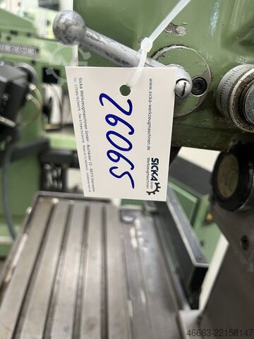 Fraiseuse universelle provenant d'une école ! Deckel FP1
