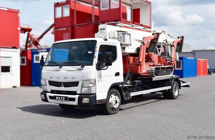 Platvormi treiler Mitsubishi Fuso Canter 7C15