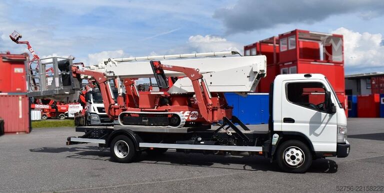Platvormi treiler Mitsubishi Fuso Canter 7C15