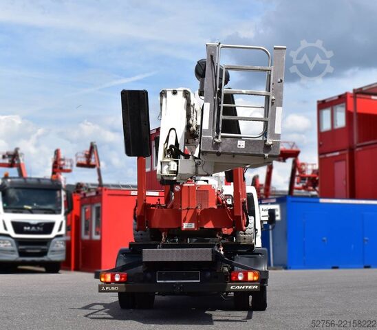 Platvormi treiler Mitsubishi Fuso Canter 7C15