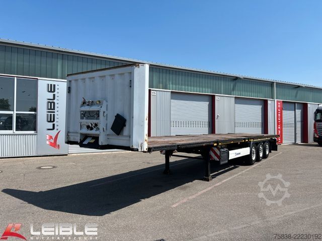 Working platform semitrailer KRONE SD Plattform*Twistlock*Ferry Lashes*Disc