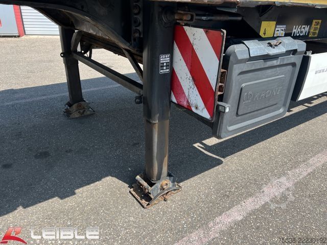 Working platform semitrailer KRONE SD Plattform*Twistlock*Ferry Lashes*Disc
