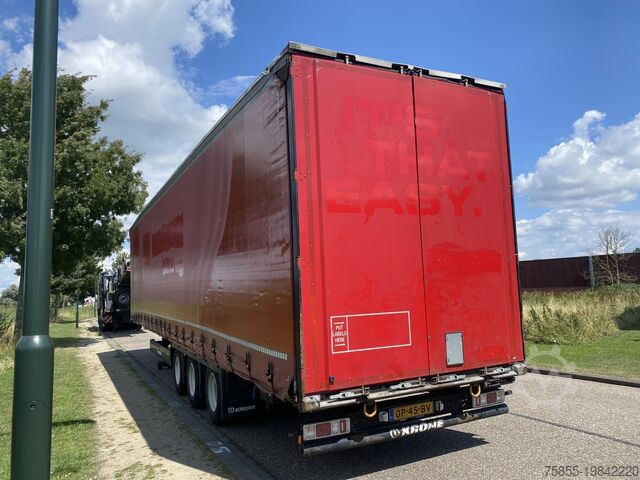 Volumentransport Krone N/A Mega / Curtains / Sideboards / BPW / Drumbr...