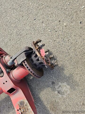 Akseli SAF TRAILER AXLE SINGLE TIRES DISC BRAKES.