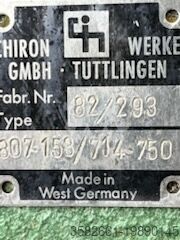 Industrielle Orbit-Nietmaschine CHIRON Werke GmbH Tuttlingen (Made in West Germany)