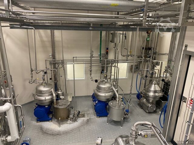 Komplette Butteröl–AMF-Linie (butterreines Milchfett) Alfa Laval 