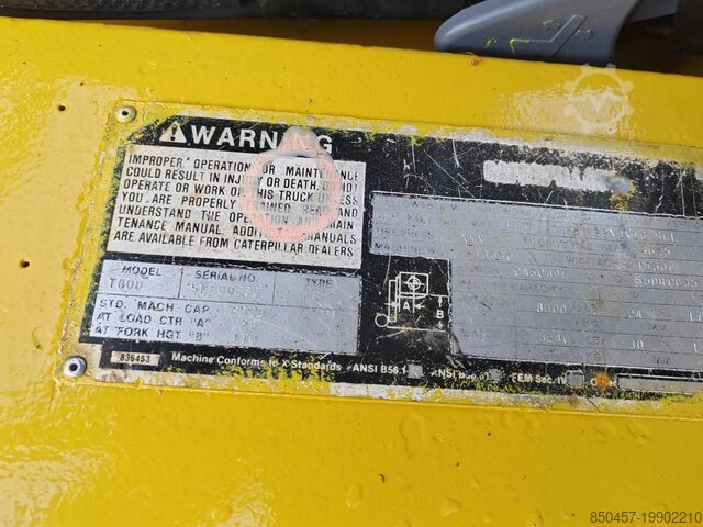 Wózki widłowe kompaktowe CAT Lift Trucks T 80 D /Triplex 4.3m