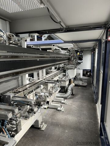 Zuschnitt- und Bearbeitungszentrum Schirmer BAZ 1000-G3 / VU mit Stahlautomat SZA450