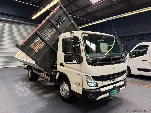 Kolme poole kallurkaubik FUSO Canter 7C18 3 Seiten Kipper Klima LED SPUR AHK